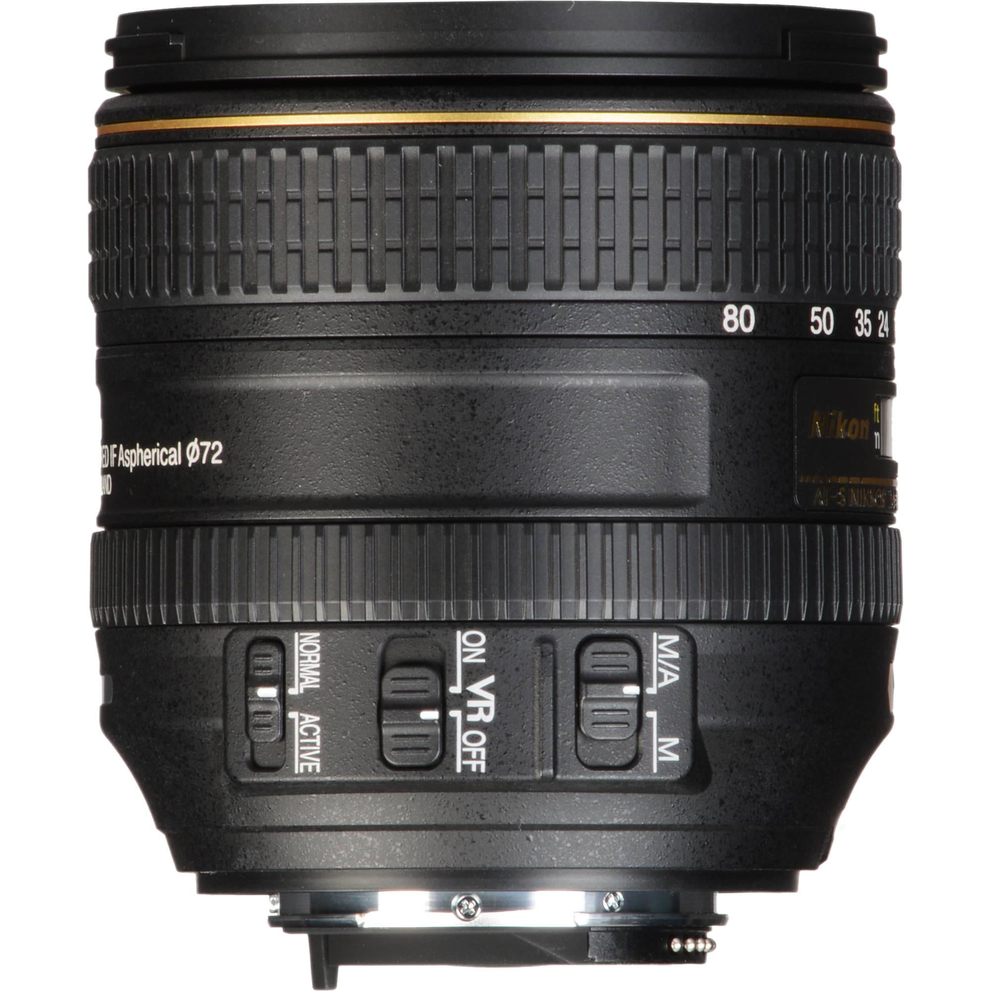 Nikon AF-S DX NIKKOR 16-80mm f/2.8-4E ED VR Lens (WHITE BOX 