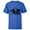 Royal, variant on Disney PIXAR Monsters, Inc. James P. Sullivan - Short Sleeve T-Shirt for Kids - Customized-White