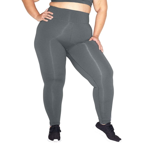 American Apparel Women's Forward Full Legging, Asphalt, Small