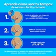thumbnail image 3 of Tampones Tampax Pearl Super Absorbente, 8 pzas, 3 of 5