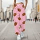 thumbnail image 1 of WILLBEST Pantalones Casuales para Mujer con Estampado de Rugby, Bolsillos Sueltos, Cintura Alta, Tiras En el Tobillo, para Un Estilo y Comodidad Diarios. Extra Grande, 1 of 3
