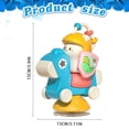 thumbnail image 4 of Suction Cup Sensory Play Mat for High Chairs | Easter Basket Stuffers - Suction Bath Toys - Bath Toy - Easter Basket Essentials - Stimulating Sensory Toy - Non-Mouthable Toy 3+(Carousel), 4 of 9