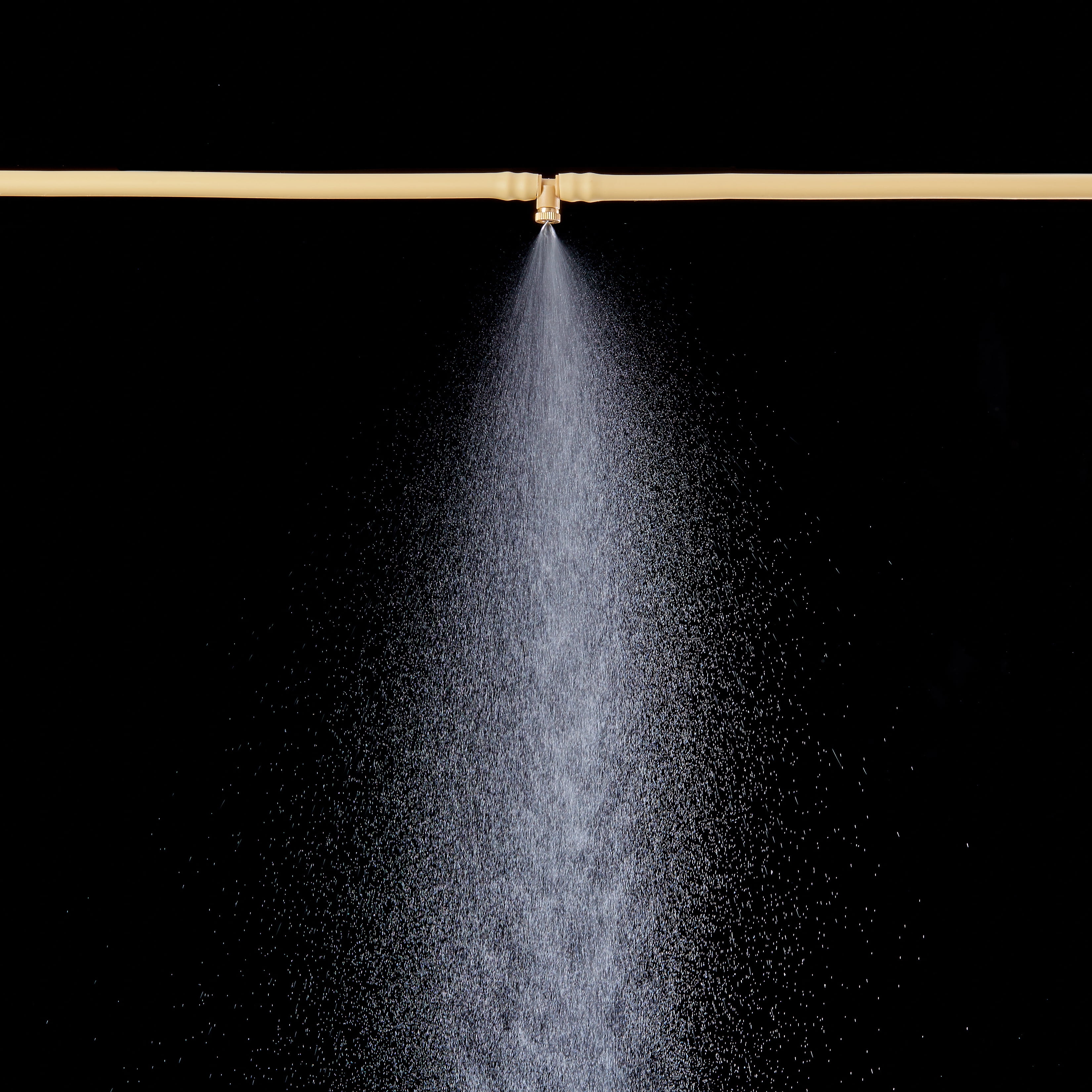 Orbit Portable Mist Water Cooling System, Beige, Durable Plastic Material, 12' Long