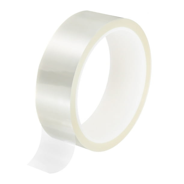 Cinta Térmica Clara Uxcell, 1 Rollo 30mmx33m 108ft Cinta Resistente al Calor de Alta Temperatura para Sublimación