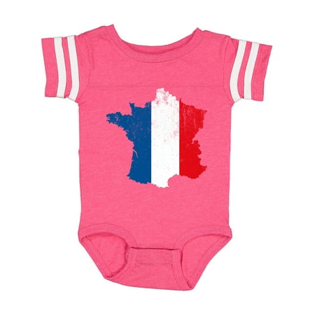 

Inktastic French Map Flag Gift Baby Boy or Baby Girl Bodysuit