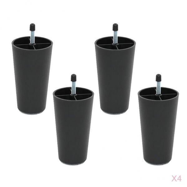 Juego de 16 Elevadores de Cama Sunnimix para Sofá y para Patas de Cama 5 Pulgadas