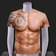 thumbnail image 4 of Manga 3D Novedad Impresión Casual Gracioso Gráfico Tees S- Hombres XXL Hugo camisa de hombre con estampado muscular, 4 of 8