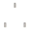 thumbnail image 4 of Justharion Advertising Screw Standoff Durable Streamlined Design Glass Mirror Nail Nut Wall Hanging Bracket Strong Bearing Capacity 25x40mm 3Set, 4 of 6