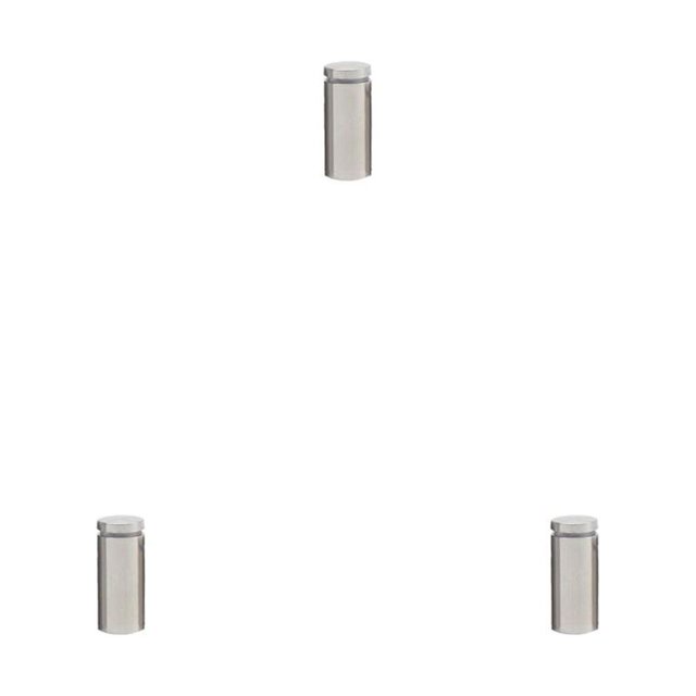 Scienceny Tornillo de publicidad Diseño aerodinámico duradero Espejo de vidrio Tuerca de clavo Perno Soporte para colgar en la pared Capacidad de carga Type1 NO1 Scienceny CBP365812