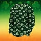 thumbnail image 1 of Ceisia Men's Loose Fit Waffle Knit Sweatshirt - St. Patrick's Day All-Over Festive Print Green S Gifts, 1 of 5