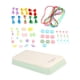 thumbnail image 3 of Juego de juguetes de simulación para hacer pulseras DIY para niños, manualidades y manualidades multicolores para niñas verde, 3 of 9