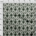 thumbnail image 2 of oneOone Silk Tabby Olive Green Fabric Ethnic Ikat Quilting Supplies Print Sewing Fabric By The Yard 42 Inch Wide, 2 of 4