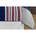 thumbnail image 4 of Sweet Jojo Designs Baseball Patch Red White and Blue Full/Queen Bed Comforter 3 Piece Bedding Set - 3 Piece, 4 of 6