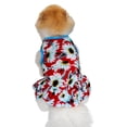 thumbnail image 4 of Dog Summer Dresses for Small Medium Dogs Cute Pet Puppy Skirt Cool Flower Skirt, 4 of 5