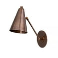thumbnail image 4 of 1 Light Short Wall Mid Century Modern Raw Brass Handmade Sputnik Wall light Fixture, 4 of 5