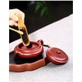 thumbnail image 5 of Authentic Zisha Tea Set 180ml Chinese Yixing Purple Clay Tea Pot Hand Engraving Plum Tea Kettle Raw Ore Beauty Teapot, 5 of 12
