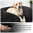 thumbnail image 5 of Cama para perros ANWA, lavable, redonda, para perros grandes de 13 a 34 kg, 5 of 5