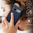 thumbnail image 4 of JETech Slim Fit Case for Google Pixel 7a 6.1-Inch 2023, Soft TPU Thin Protective Phone Cover with Matte Finish, Shockproof (Blue), 4 of 6