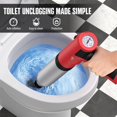 thumbnail image 2 of 1-Pack Electric Toilet Plunger, High Air Drain Unclogger for Toilet Sink Shower and Kitchen Drain, with Storage Bag, 2 of 7