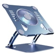 thumbnail image 1 of Soporte de refrigeración para portátil SHUWEI con ventilador de 3 velocidades ajustable en altura, 1 of 6