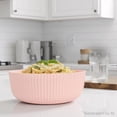 thumbnail image 4 of (3 pack) Mainstays - Blush Pink Eco-Friendly Recycled Plastic Cereal Bowl, 38-Ounce, 4 of 8