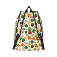 thumbnail image 6 of Rocae Lemon Fruits Vegetables for Durable Canvas Backpack Leisure Large Bag Travel Rucksack Multi-function Backpack Medium, 6 of 8