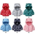 thumbnail image 7 of URMAGIC Toddler Boys Girls Winter Down Coat Soft Cotton Padded Jacket Cute Bear Ears Thick Hooded Jacket, 7 of 7
