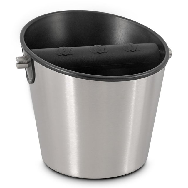 Espresso Knock Box CAFEMASY Mini barista de acero inoxidable