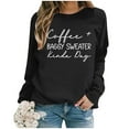 thumbnail image 2 of Women's Casual Pullover Long Sleeve Letter Printed Sweatshirt for Women - Comfortable and Stylish Everyday Wear, 2 of 4