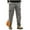Gray, variant on Men's Hiking Pants Thick Lined Winter Military Work Cargo Pants Oversized Men Thermal Outdoor Training Warm Black Big and Tall Men XL