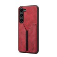 thumbnail image 4 of Allytech Galaxy S24 Case with 3 Cards Holder, Premium PU Leather Vintage Back Cover Anti-Scratch Shockproof Phone Case for Samsung Galaxy S24, Red, 4 of 6