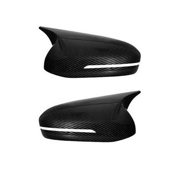 FYUU Ox Horn Carbon Fiber Look Rearview Side Mirror Cover Cap For Kia Optima K5 2011-2015