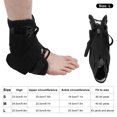 thumbnail image 4 of Ankle Brace Ankle Protector Ankle Support Ankle Stabilizer Ankle Support Brace Elastic Breathable Comfortable Quick Drying Adjustable Design Sprained Ankle StabilizerL ANGGREK Otros, 4 of 8