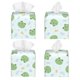 thumbnail image 2 of Balery Kawaii Frogs Porta Pañuelos de Cuero con Estampado – Funda Moderna Cuadrada para Caja de Pañuelos, Dispensador 5x5x5'', 2 of 7