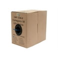 thumbnail image 2 of Monoprice - Bulk cable - TAA Compliant - 1000 ft - UTP - CAT 5e - plenum, solid - blue, 2 of 2