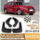 thumbnail image 1 of 4PCS Front & Rear Splash Guards Mud Flaps For 2014-2018 Mazda 3 Hatchback, 1 of 5