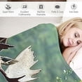 thumbnail image 3 of Orinice Soft Cozy  Throw Blanket for Couch, Moose Deer,  60x80in, 3 of 6