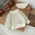 thumbnail image 4 of YunPes Baby Knit Sweater Toddler Boys Girls Warm Sweater Lovly Pullover Round Neck Top Clothes Fall Winter Outfits, 4 of 5