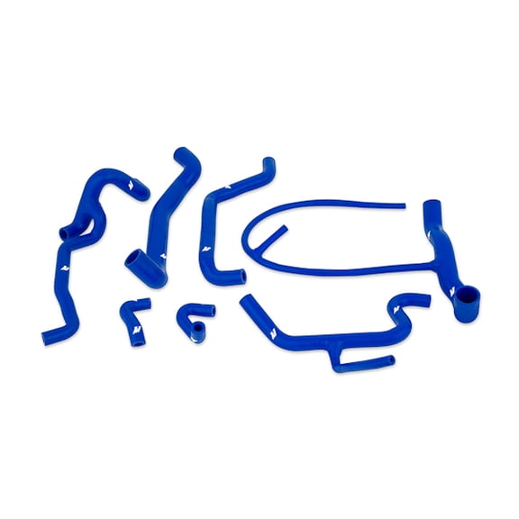 Mishimoto MMHOSE-GLF-95BL Silicone Radiator Hose Kit Compatible With Volkswagen Golf VR6 1995-1998 Blue
