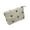 White, variant on Quilted Polyester Cosmetic Pouches with Embroidered Bowknot Travel Essential