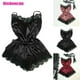 thumbnail image 2 of Trmx conjunto de pijamas sexy para mujer/ropa de dormir de seda de hielo/camisón de satén/lenceríapangjing, 2 of 3