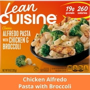 Lean Cuisine Chicken Alfredo Pasta with Broccoli Microwave Meals for Lunch or Dinner, 10 oz (Frozen)