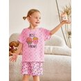 thumbnail image 2 of Conjunto de pijama Arshiner para niñas, manga corta, verano, 4-5 años, 2 of 6