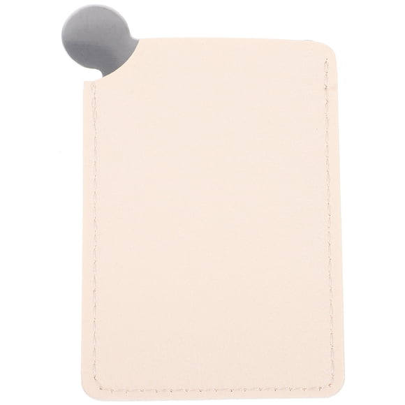 WEUVEB Metal Palette for Makeup Mixing Palette Silver Cosmetic Makeup Tool 1Pcs