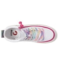 thumbnail image 2 of Zapatos infantiles tipo bota BILLY Footwear Clásicos Blanco Arcoíris, 2 of 7