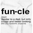 thumbnail image 2 of Funcle Fun Uncle Definition Cool Men's Big & Tall Crewneck Graphic Tee Brisco Brands 2X, 2 of 5