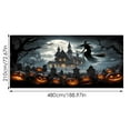 thumbnail image 3 of Halloween Garage Door Banner - A Festive and Quirky Decoration for Transforming Your Home's Entrance During Celebrations, 3 of 9