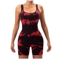 thumbnail image 1 of Trajes de Mujer Casual, Verano Impreso Cremallera Correa de Camisola Traje Corto Hecho de 90% Poliéster 10% Spandex, Trajes Cortos para Mujeres, 1 of 6