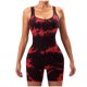 thumbnail image 1 of Trajes de Mujer Casual, Verano Impreso Cremallera Correa de Camisola Traje Corto Hecho de 90% Poliéster 10% Spandex, Trajes Cortos para Mujeres, 1 of 6