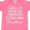 thumbnail image 4 of Inktastic Future Mail Carrier Like Mommy Boys or Girls Baby Bodysuit, 4 of 5